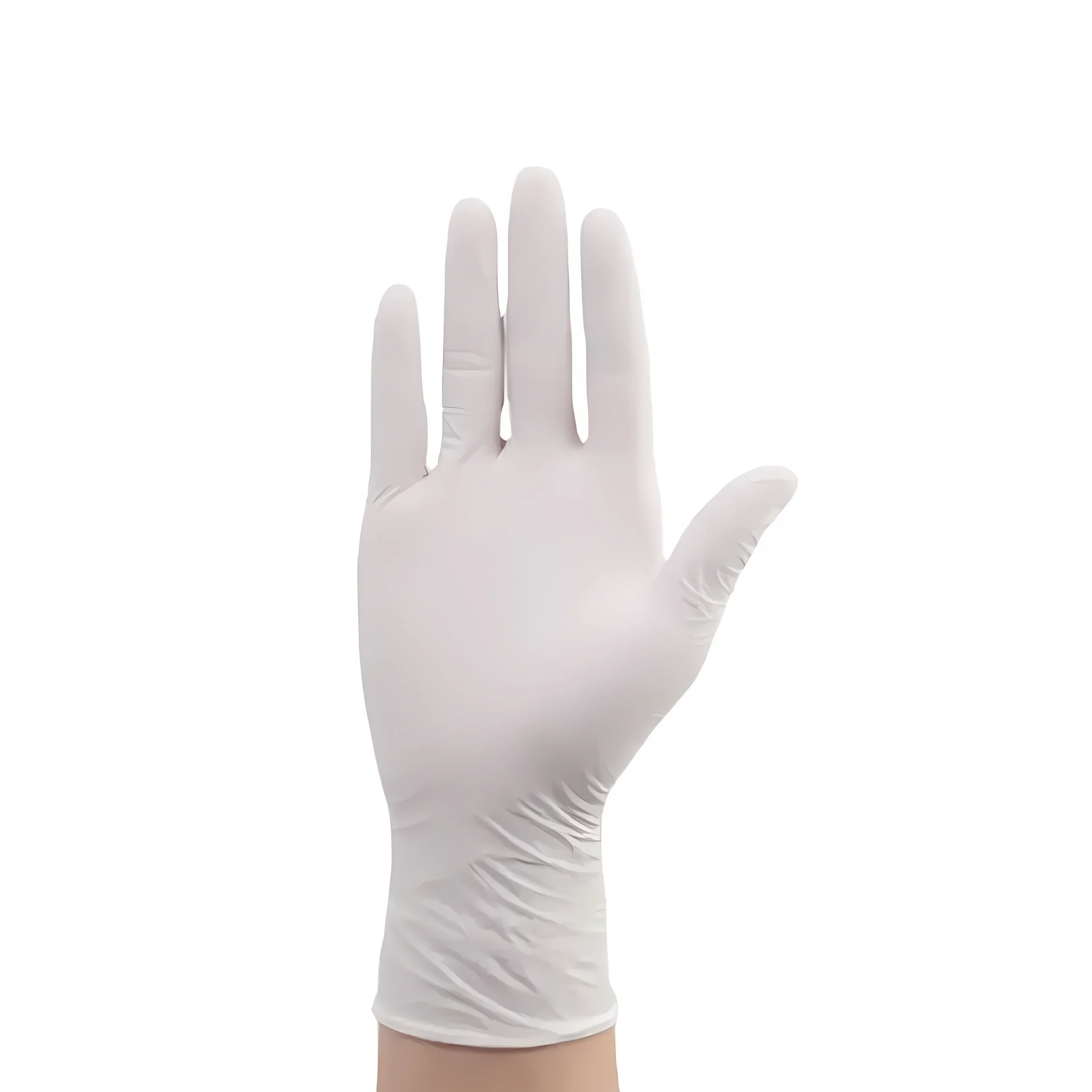 High Quality Customized Logo 13g Knitted Polyester Nylon Ce and  nitrile gloves in china