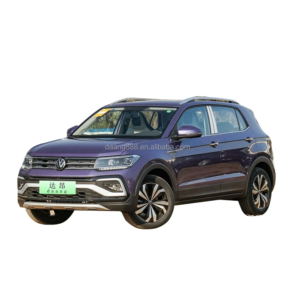 2024 Wholesale VW T-cross vehicle turbo-charge 5-Seat Left Steering Leather Seats and Gas/Petrol Fuel Volkswagen Automobile Cars