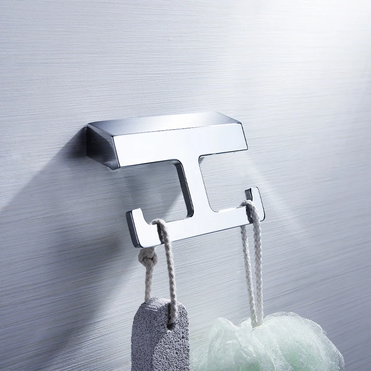 Brass  Material Chrome Plated Bathroom Accessory Set Soap Dish Holder for Bathroom