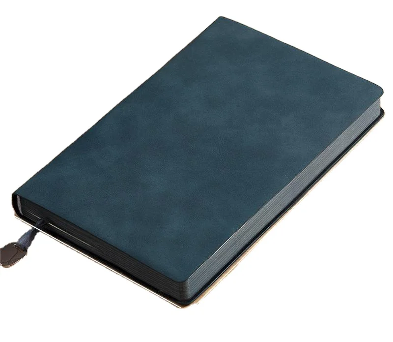 200sheets Thick Soft PU Leather A4 Academic University Student Record Notebook Journal