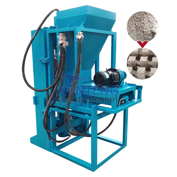 High Performance Hydraulic Starch Briquette Machine Top Quality Sweet Potato Corn Starch Molding Machine