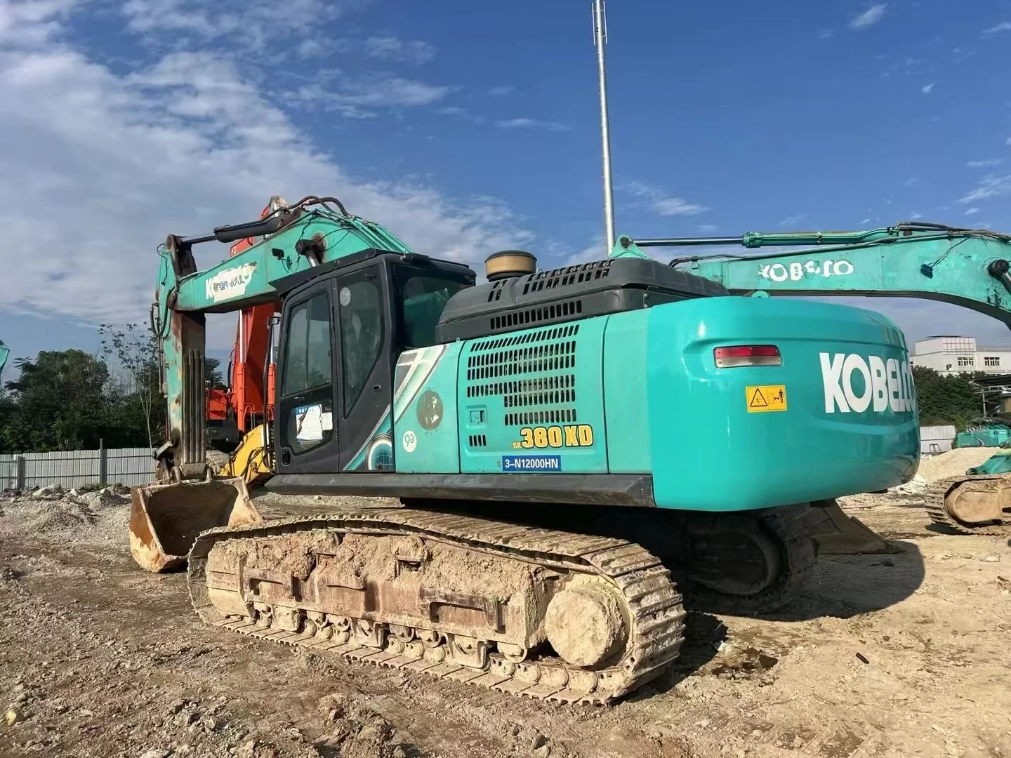 Used Original new generation Kobelco SK380XD -10 Original High Performance Excellent Working Excavator Best For Architecture