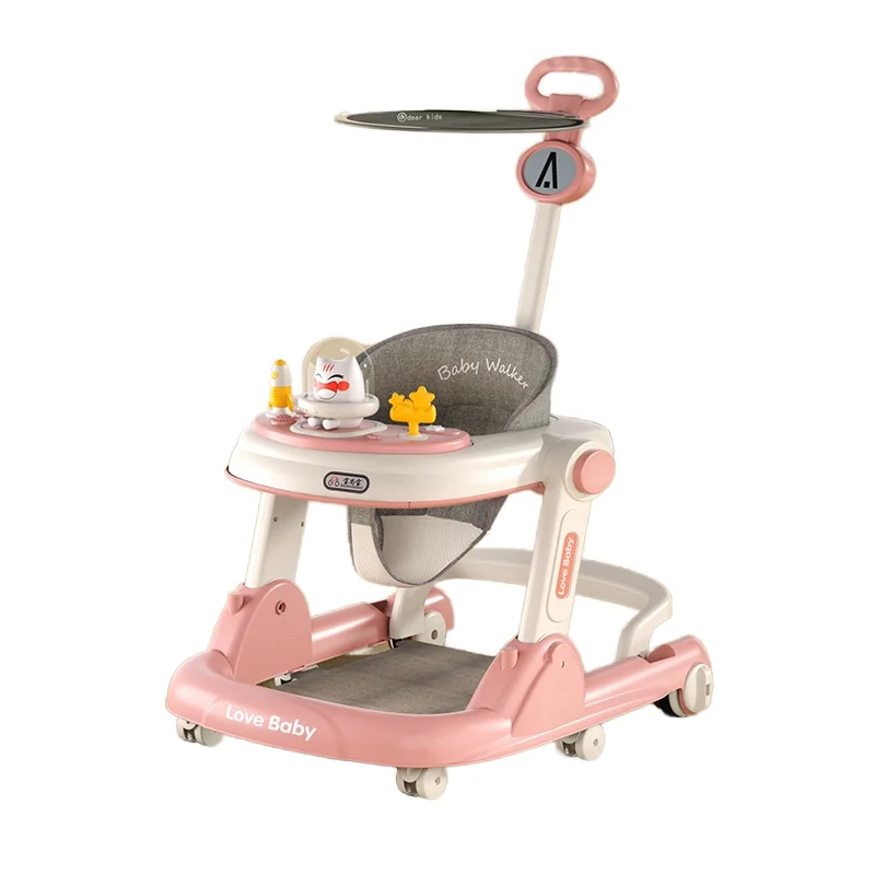 2024 new model baby products baby walker with speed adjustable wheels and comfortable seat
