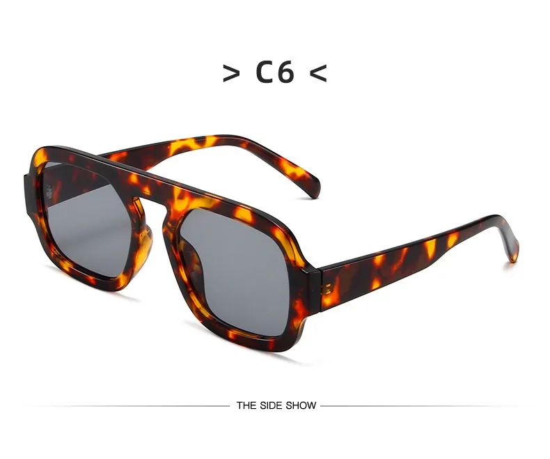 Wholesale trend hip hop 2024 cost-effective outdoor cycling sunglasses multi color frame punk glasses sunglasses man