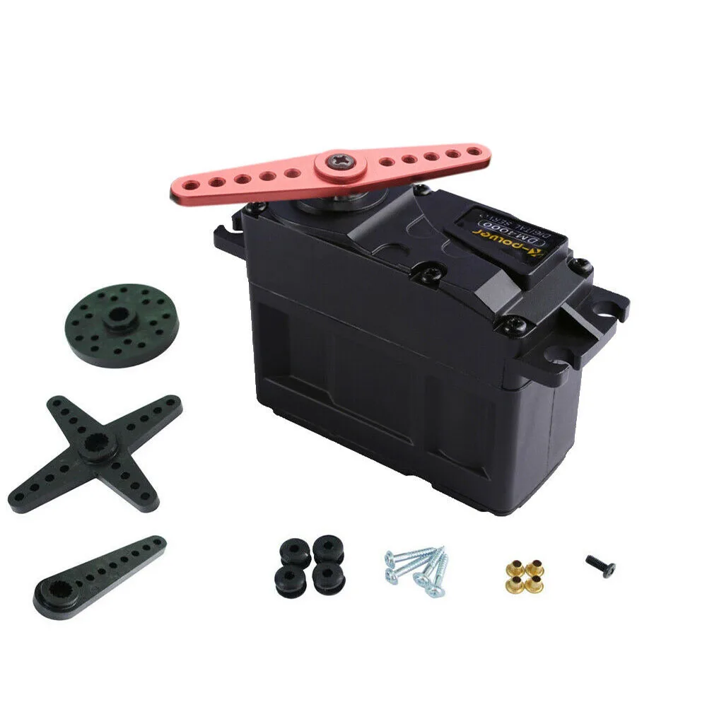 M4000 7 4 V 8 50KG Высокий крутящий момент RC автомобильный сервомотор для 1:5 гоночного дрифта багги АВТОМОБИЛЯ