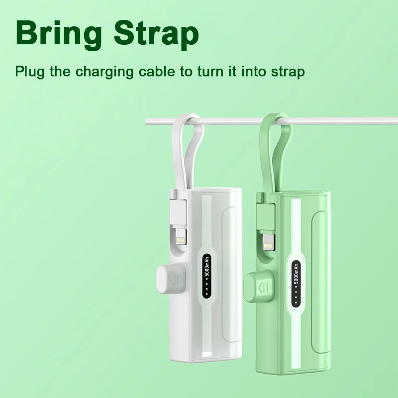 Portable Creative Capsule Mini Power Banks Mobile Charger 4000mah Mobile Phone Outdoors Emergency Batterie Externe Powerbank