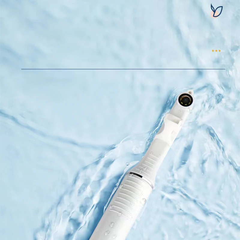 Visual Dental Floss Pick with Camera and App | Including 1 Smart Floss Holder, 30 Disposable Floss Picks and 20 Cleaning Pads