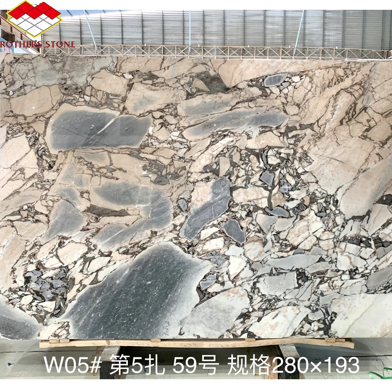 China White Marble with Blue Vein Nature Stone Chinese Calacatta White Marble Slab Stone