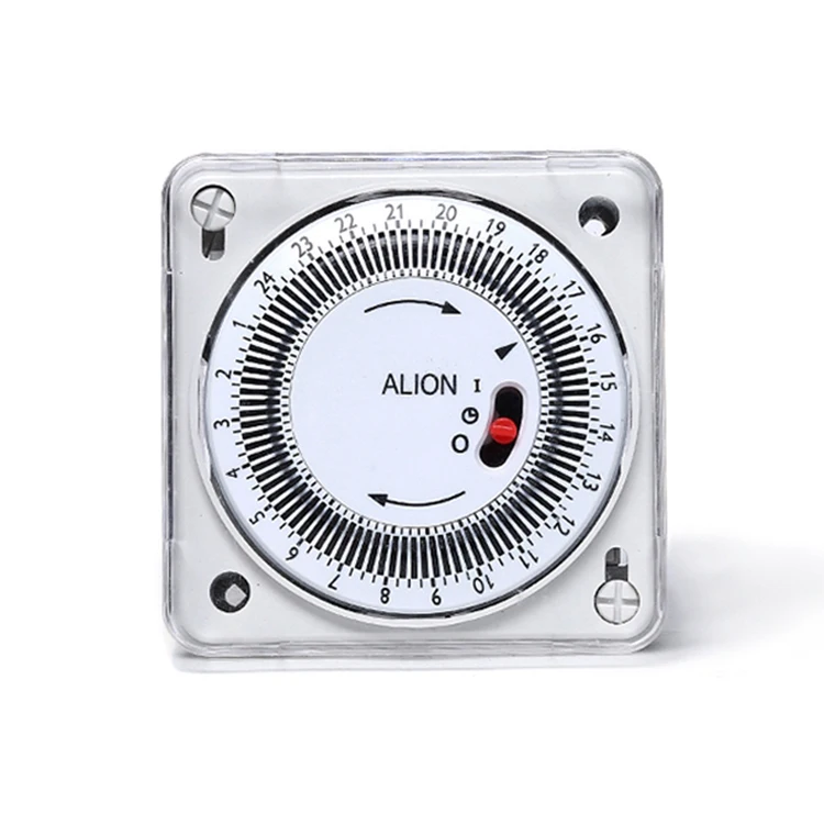 ALION Factory Manufacture AHC712 Electronic Analog Timer Mechanical 24 Hours Digital Analogue Time Switches
