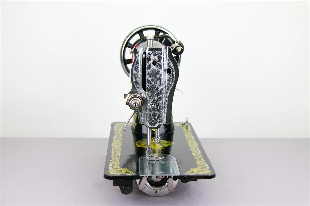 JA2-1 domestic Manual Sewing Machine with Lock Stitch Formation Thick Thread Mechanical Operation by foot and handle