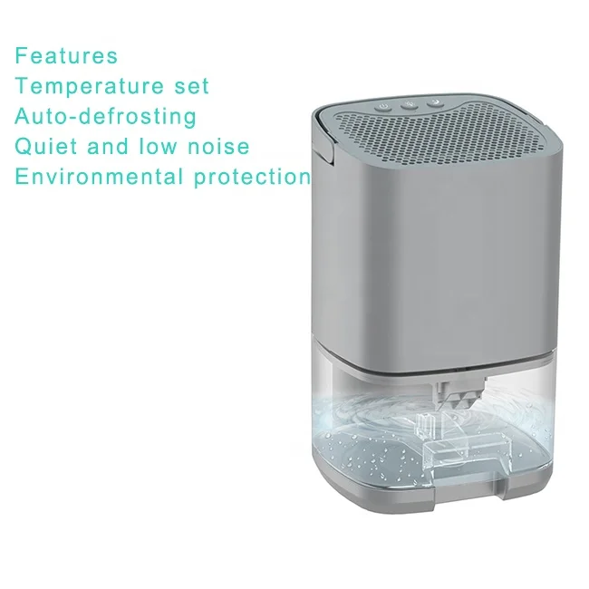 30Ml/D Home Appliance 1L Electric Compressor Three Fan Speed Air Dehumidifier For Wet Weather