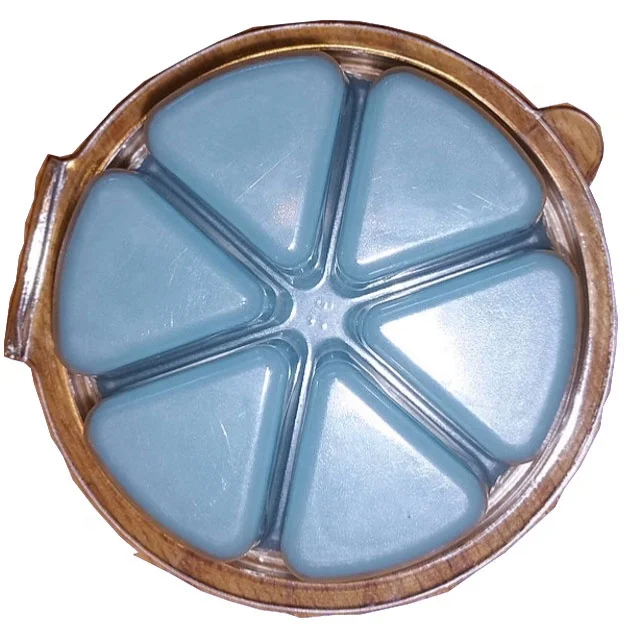 Пластиковые раскладные формы для растапливания, набор из серии термоплавких форм для воска, в блистере, дисплей раскладушки для соевого воска