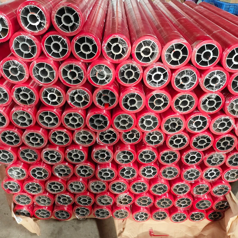 customization cutting plotter rubber rollers used in packaging and painting leather textile