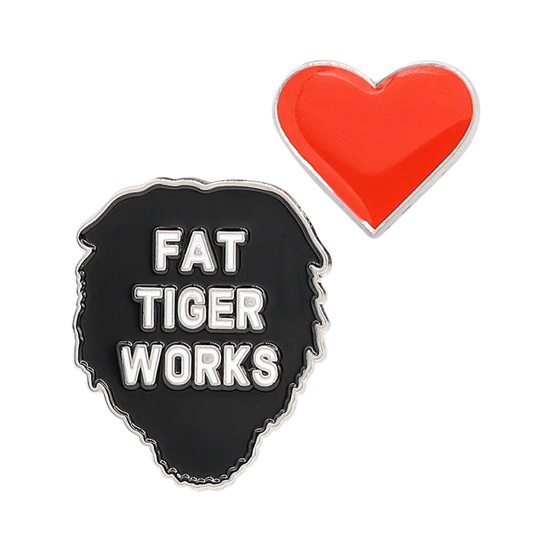 Factory Custom Logo Metal/soft pvc/soft enamel badges fashion clothes brooch gift lapel pin for Clothes Decorative