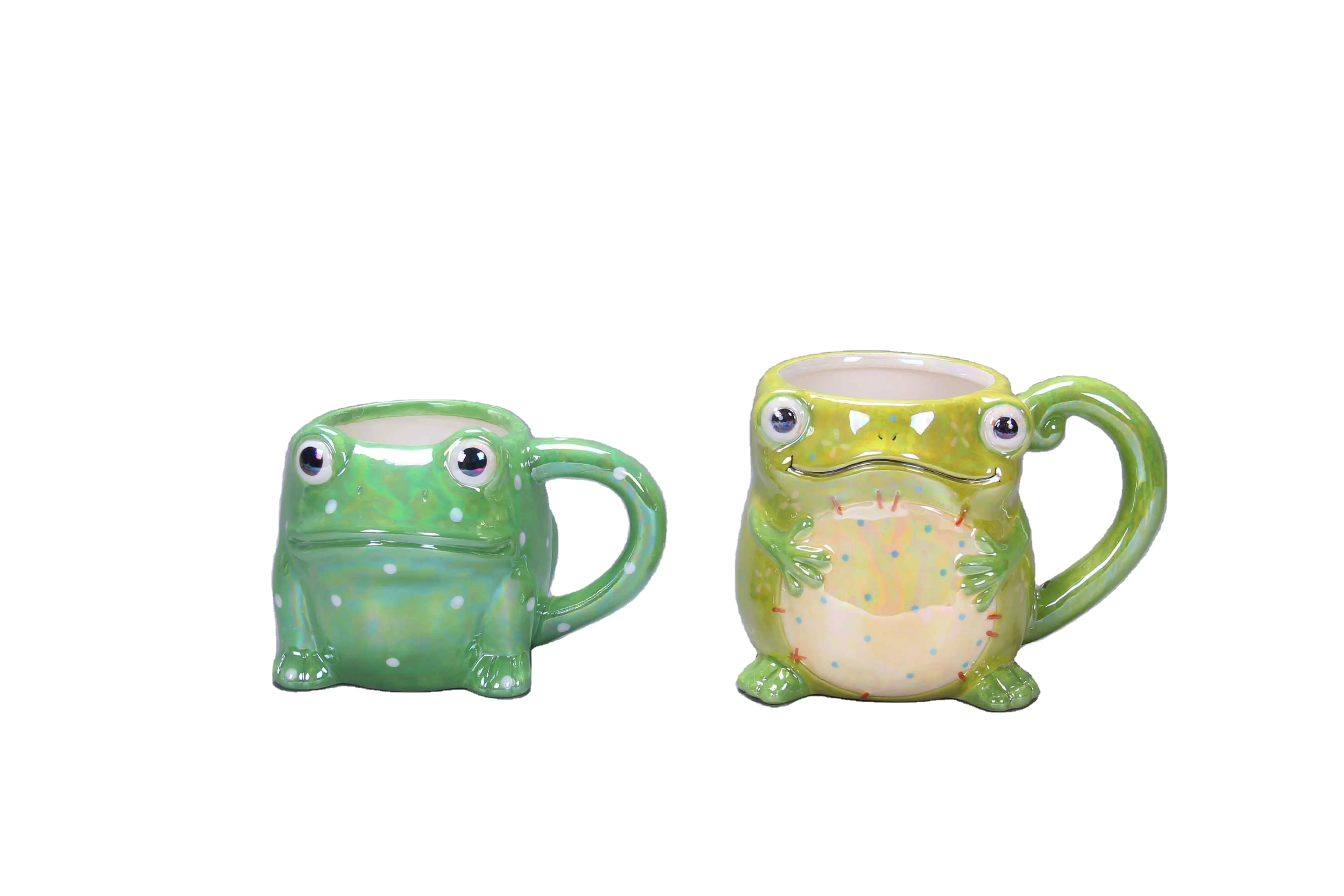Ceramic   Frog Design Ceramic Mug for Coffee  animal  cups ceramic breakfast cup