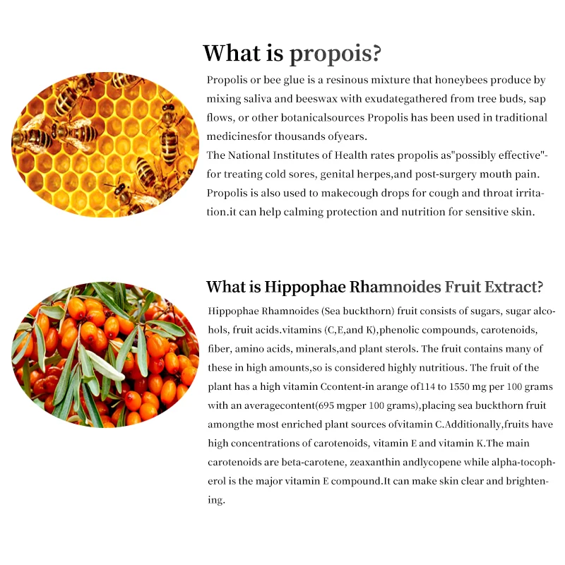 Natural Organic Facial Serum with Niacinamide Exosomes Whitening Hydrating Essence Enriched Licorice Ginseng Propolis Vitamin