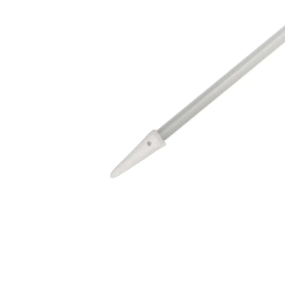 Anti-Static Dust-Free Single Head Pointed Conical Sponge Industrial Cleaning Swab