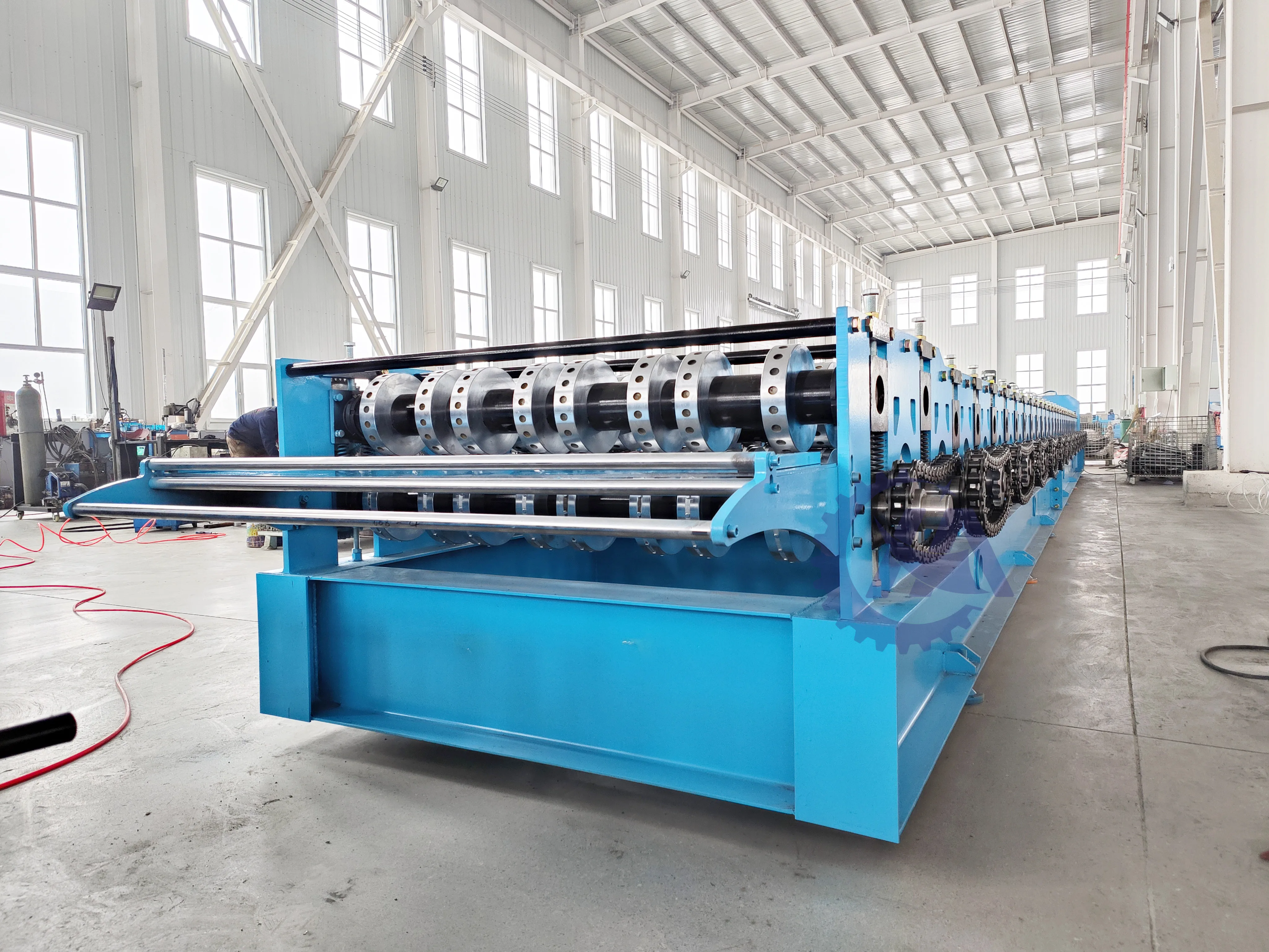 Steel Decking Floor Roll Forming Machine Floor Deck Making Machine