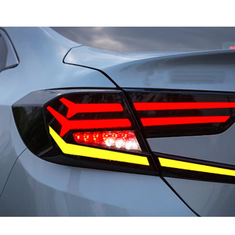 Auto Parts Car LED Tail Lights Smoke Tail Lamp For Honda Accord 2018 - 2020