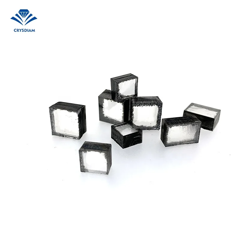 NINGBO CRYSDIAM SQUARE 6-6.5ct diamond dealers lab diamonds wholesale rough diamond