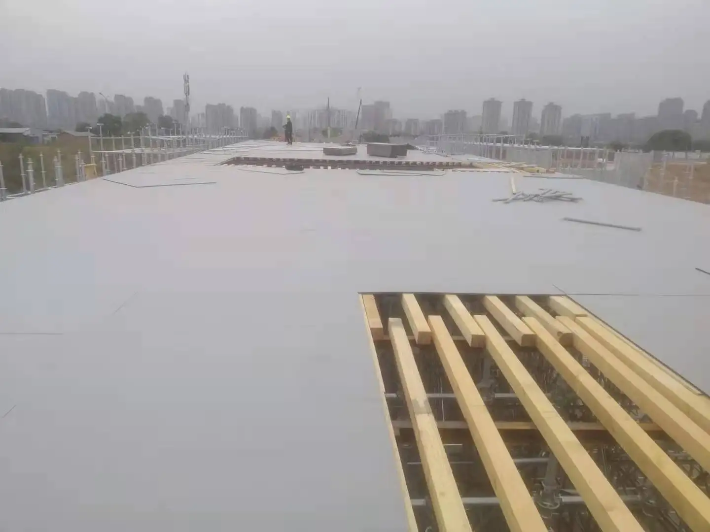 Водонепроницаемая пластиковая опалубка для бетона
