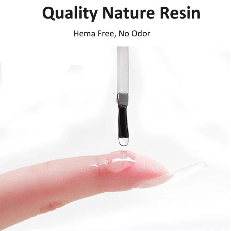 Bellinails 3 In 1 High Viscosity Art Decoration Strong Adhesion Super Glue Uv Gel Nail Glue Nail Tip Gel Glue gummy base