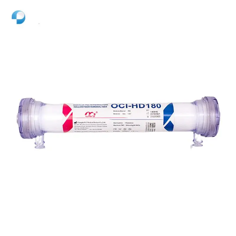 Free Samples Dialyzer Packaging Kidney Air Filters 1.4 1.6 1.8 And 2.0 Dialysis Hemodialyzer Dialyzers For Single Use