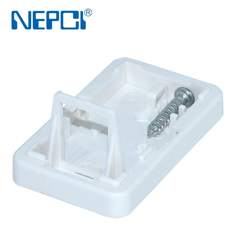 Nepci завод двойной поверхностного монтажа коробка XJY-6117032 2 сетевой порт RJ45 Keystone