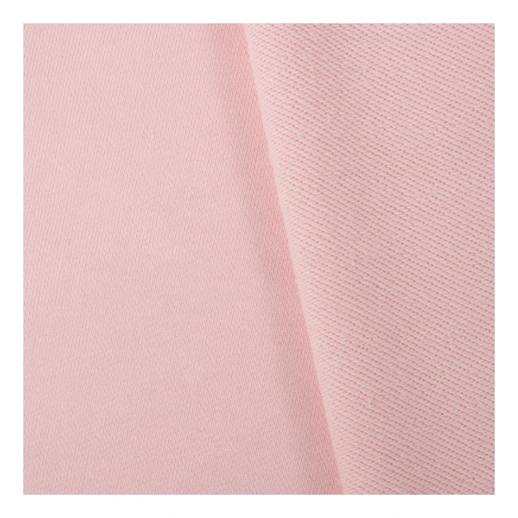 430gsm heavy weight 100% cotton two threads footer french towel terry fabric