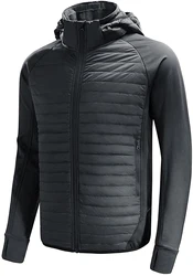 Winter warm mountaineering down jacket lightweight mixed jacket waterproof jacket