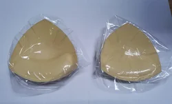 Extreme Push Up Adhesive Invisible Bra Insert Padding Double Sided Sticky Bra Cup Insert 2pc Set