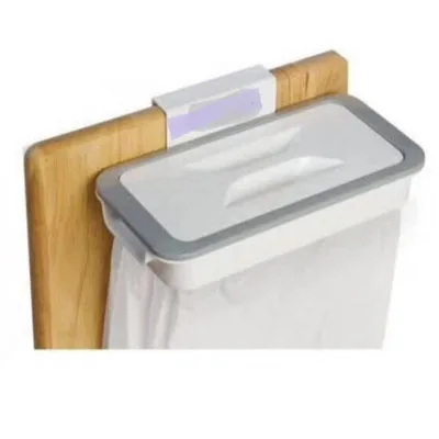 
Portable Hanging Trash Garbage Bag Holder for Kitchen Cupboard Attach-A-Trash The Hanging Trash Bag Holder 