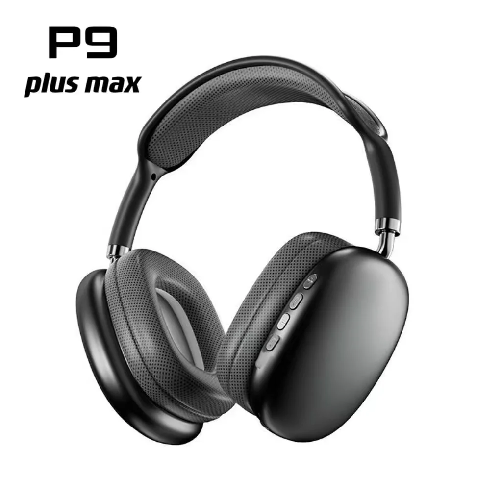 P9 plus max Wireless BT Headphones With Microphone Noise Canceling TWS Earbuds Gaming Headset Stereo HiFi Earphones