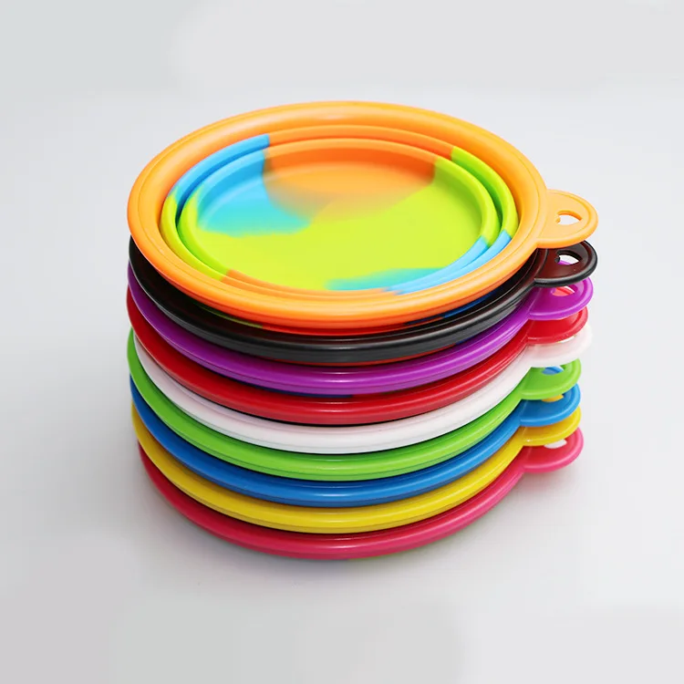 GMT Camouflage Silicone Folding Bowl Out Portable Silicone Pet Bowl