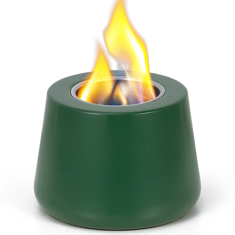 Factory Wholesale Portable Tabletop Mini Fire Pit Alcohol Burner Smokeless Flame Fire pit for outdoor and Indoor