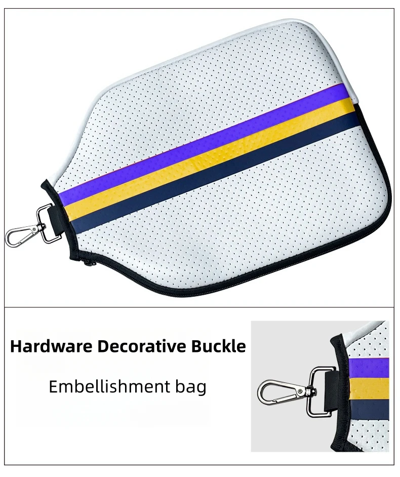 Pickleball Paddle Cover Protect Your Pickleball Paddle With Our Durable And Padded Cover - Zipper Closure And Canvas Material