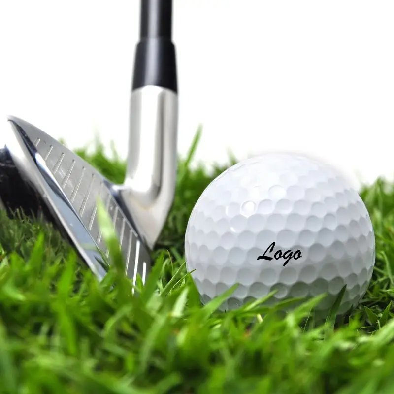 Wholesale OEM High Quality 2 pieces surlyn range ball practice custom Logo golf balls