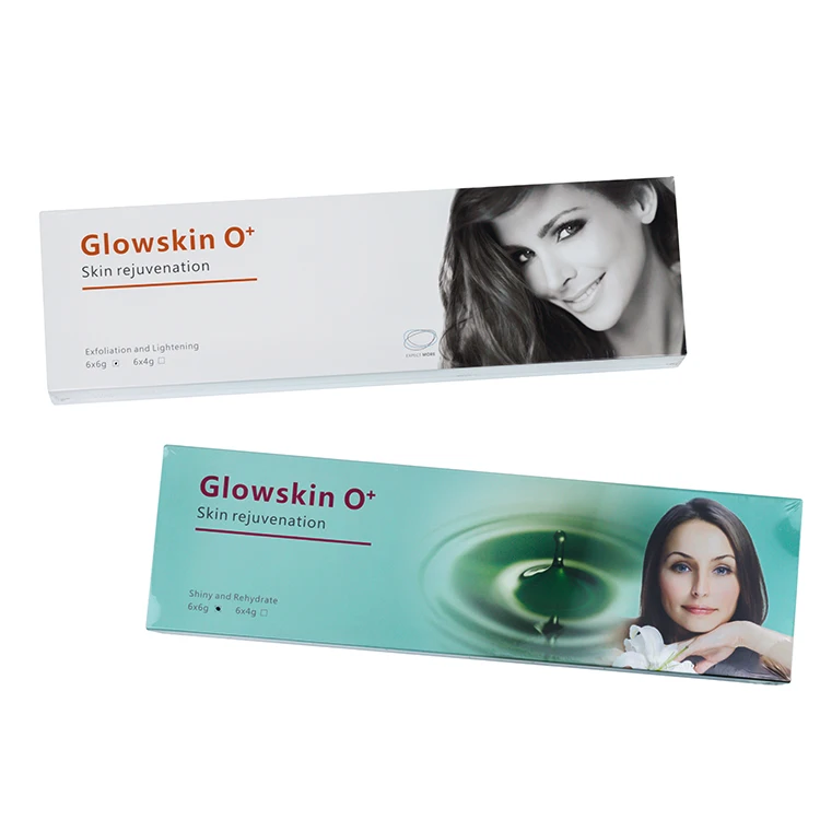 Glowskin Oxygen Pods Kit Oxygen Facial Machine Gel Co2 Bubble Machine Oxygen Pods Wrinkle Removal Machine Products