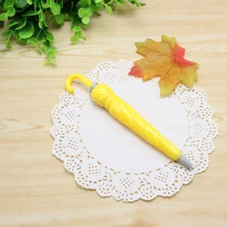 Hot sales creative  novelty customized Logo advertising umbrella shaped ballpoint pen for kids student