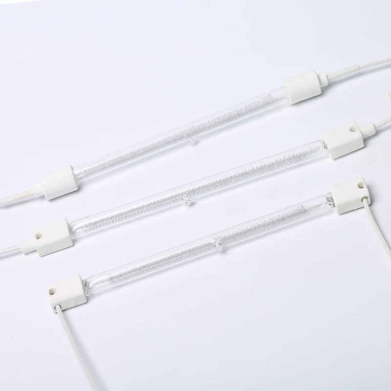 1000W Halogen Infrared Lamp Infrared Quartz Heating Tube For Drying Equipment