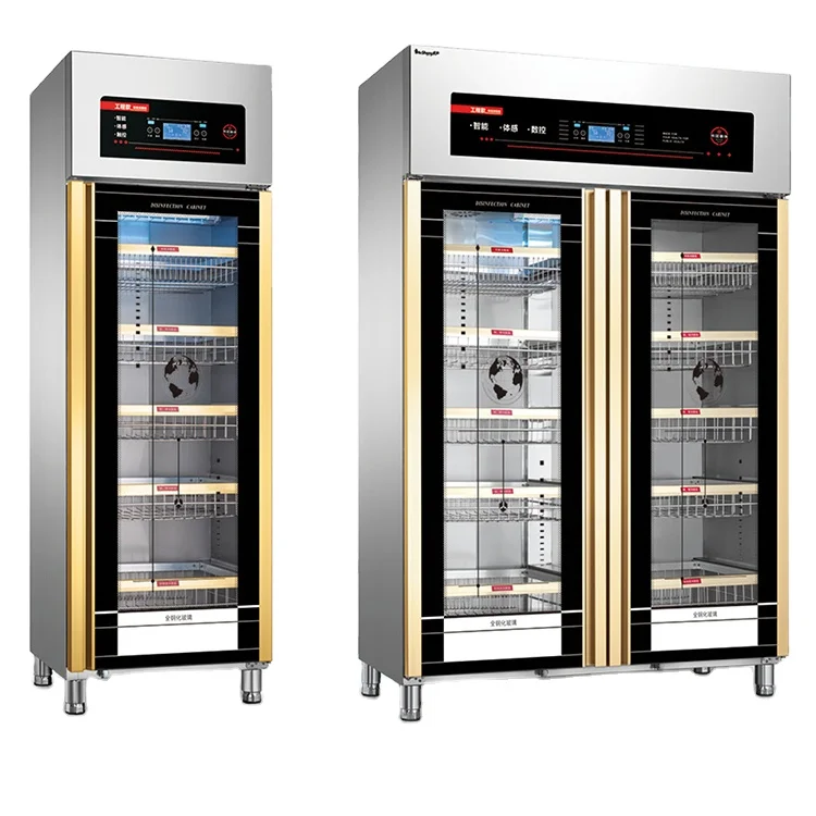 Commercial 600L Hotel Ozone Towel Clothes Triple Sterilizer Ozone UV Disinfection Cabinet