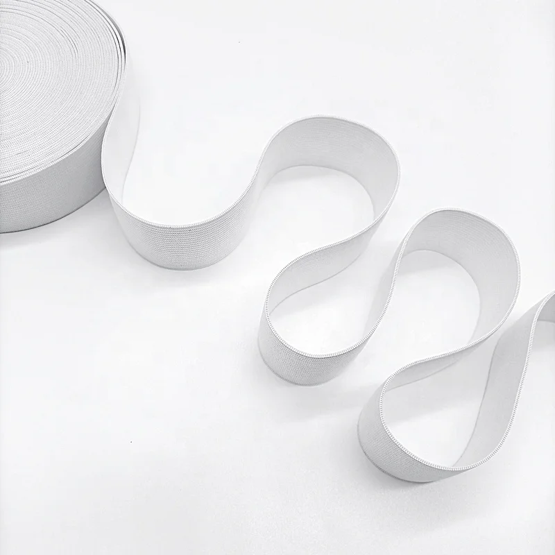 30 mm/40/50/60 mm wide knitted breathable toe elastic swimsuit bikini elastic for yoga suit waistband