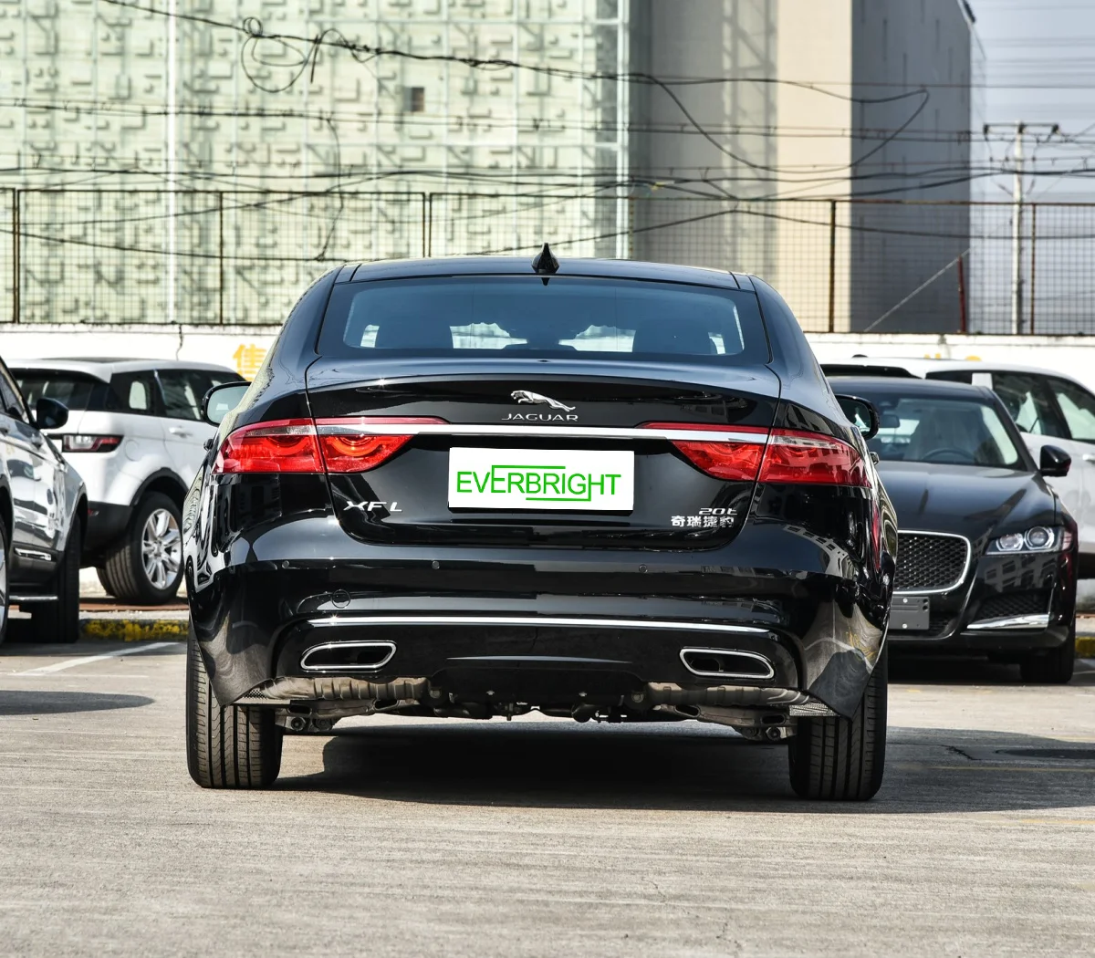 Jaguar XFL 2.0T 200ps Gasoline Car 2WD Sedan with Cruise Control Electric Sunroof Camera Black 2019 Leather Turbo Dark Automatic