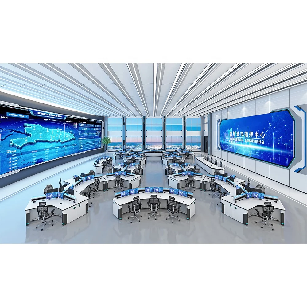 Best Quality Custom Security Control Room Console Durable Operator Workstations
