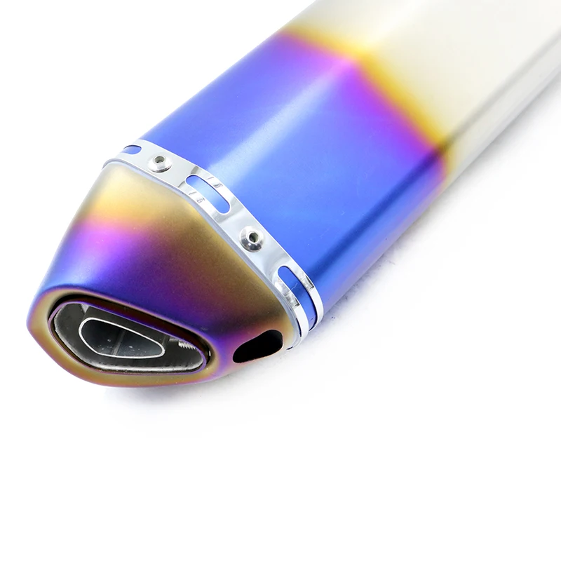 Stainless KTM 125 sx escape Muffler 51mm For KTM Duke 250 Silencer 400cc Scooter Escapes Motorcycle Exhaust Pipes