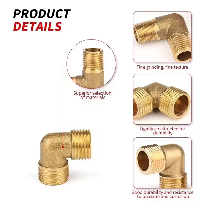 RTS наружный зубчатый локоть внутренней и внешней проволоки с переменным диаметром соединения медной трубы