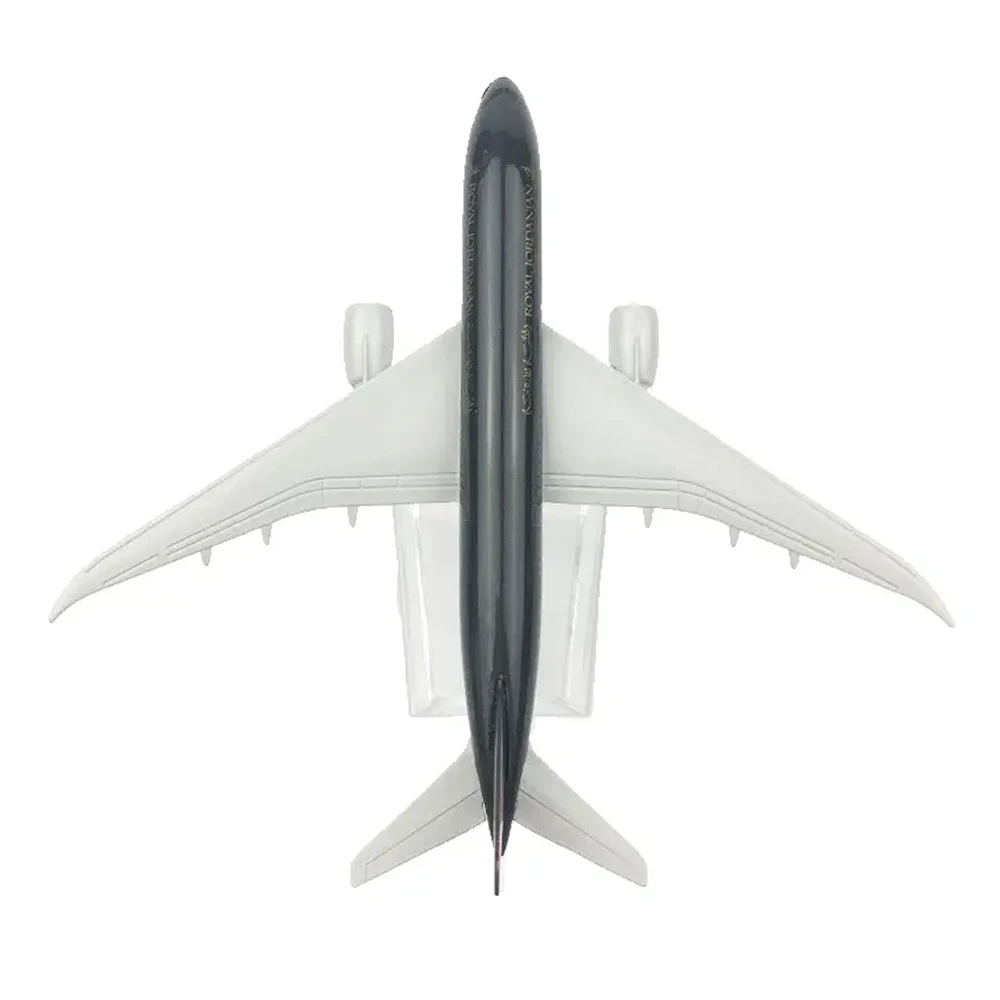 16cm Jordan Metal16CM B787 Airplane Model 1:400 Diecast Royal Jordanian hot selling Aircraft For Collecting Gift customizable