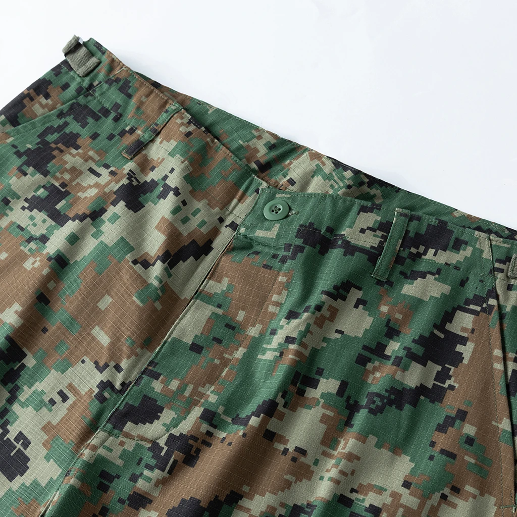 Custom ACU Tactical Combat Hunting Uniform for Jordan in Jungle Digital Camo with TC 65/35 Ripstop Fabric Jacket and Pants