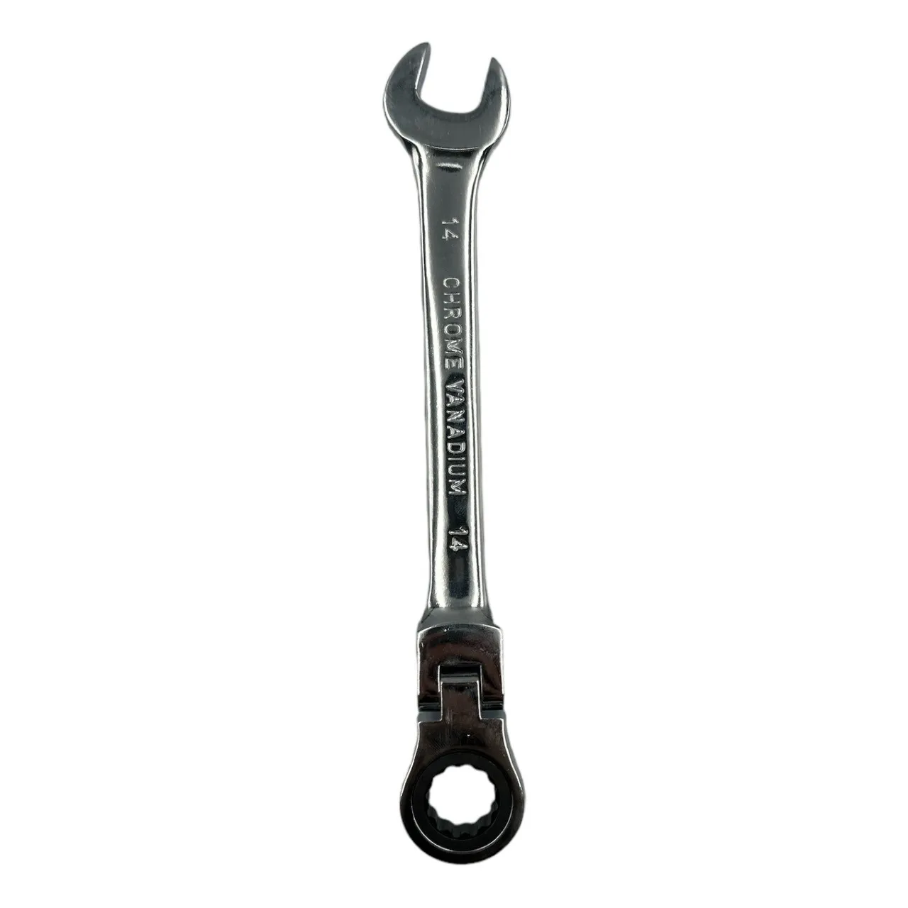 Top Quality Chrome-Vanadium 10Mm Flexible Ratcheting Combination Wrench For Wholesale