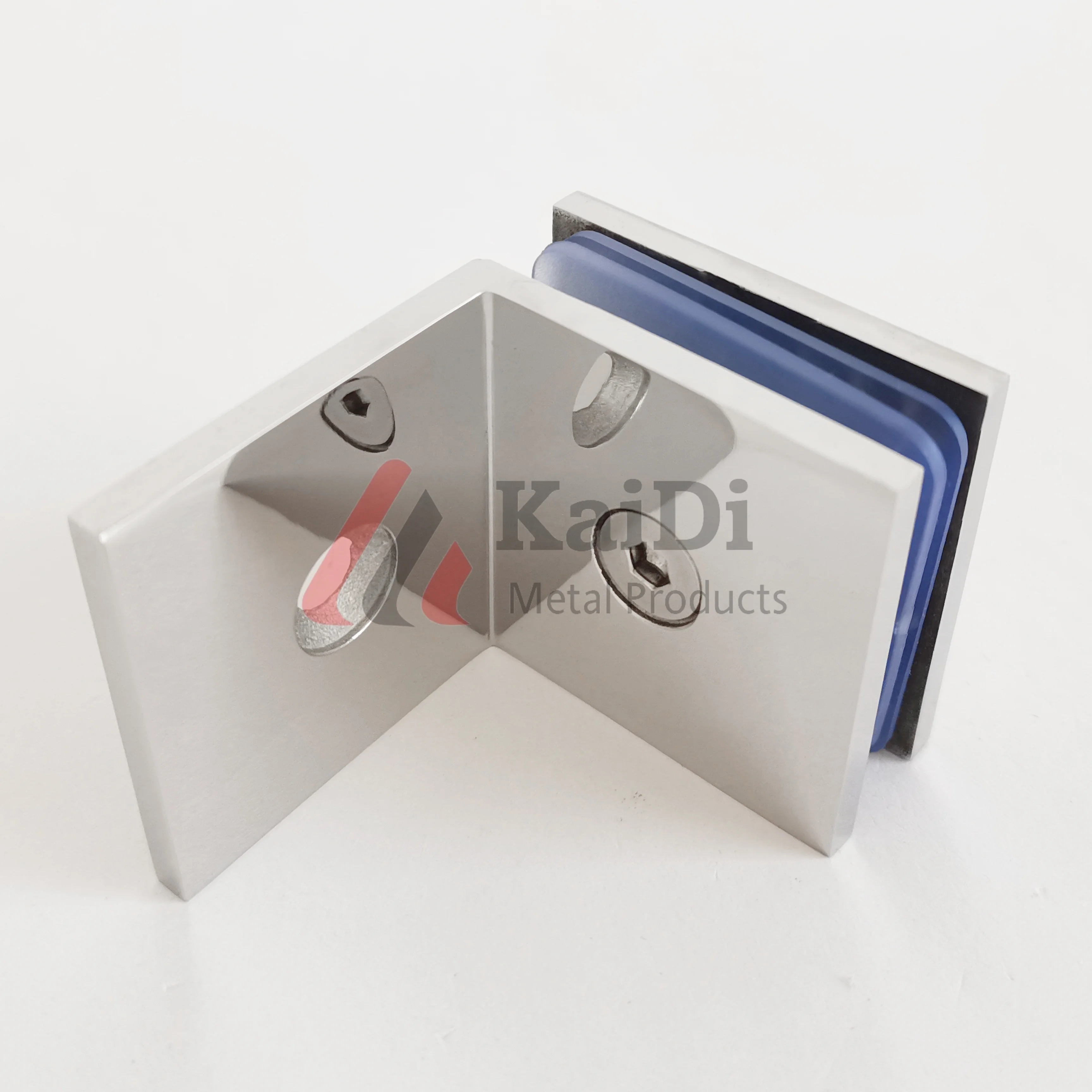 Luxury shower door glass clamp bathroom glass door clip glass shelf clamp